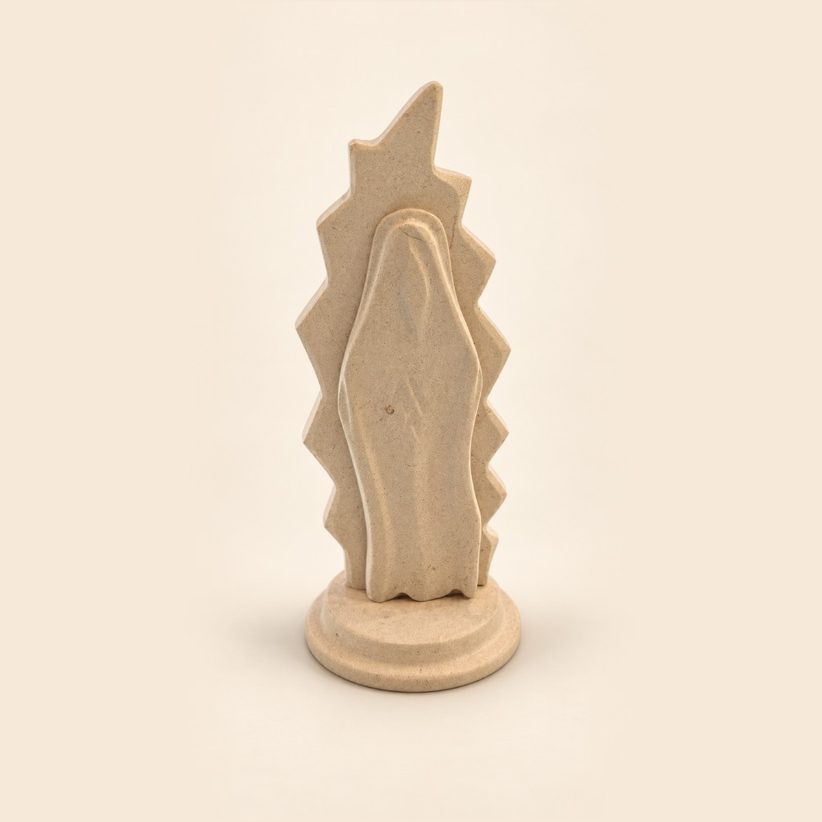 Virgen de Guadalupe de mármol natural