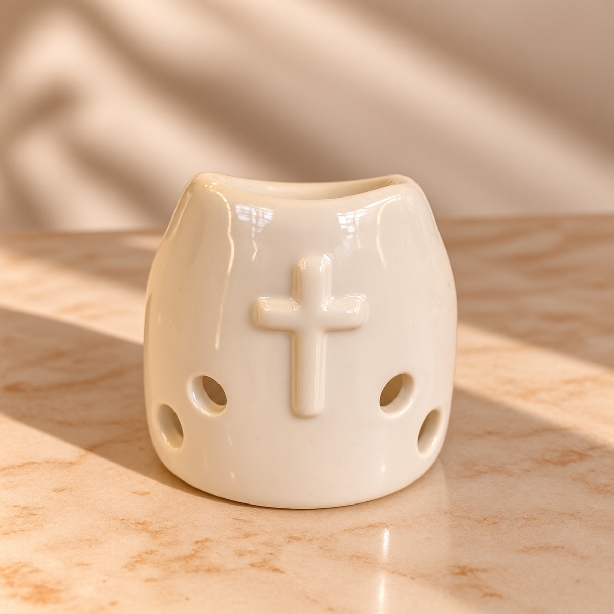 Portavela de Ceramica